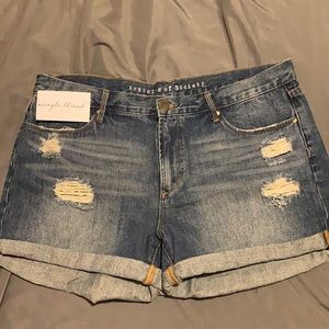 NWT Articles of Society size 31 distressed shorts